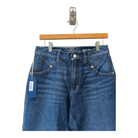 AG Jeans Daily Blue Nidra Slim Barrel Jean in Legacy Wash Japanese Denim Jeans - Picture 4 of 13